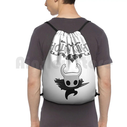 Hollow Knight Drawstring Backpack