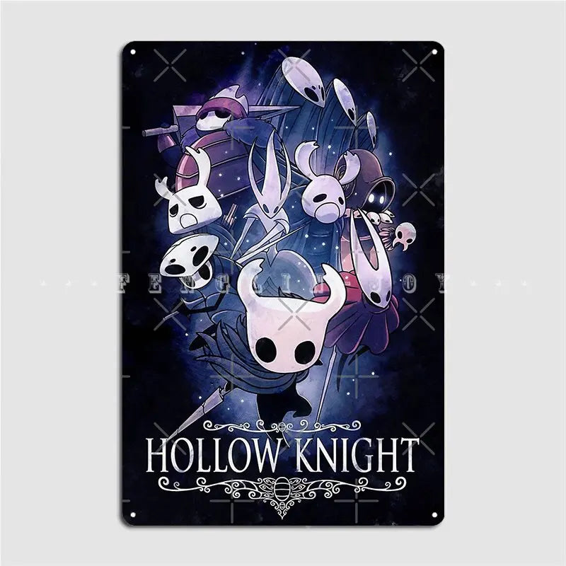 Hollow Knight Metal Poster