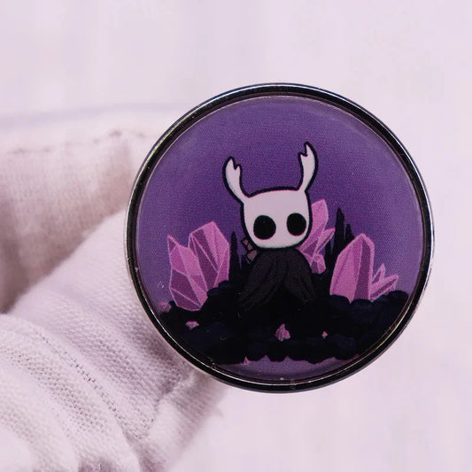 Hollow Knight Badge Purple