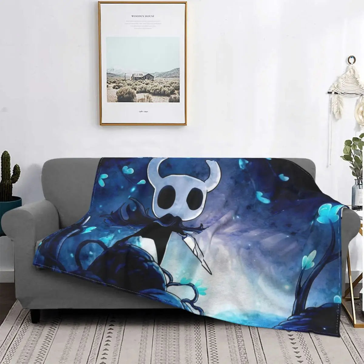 Hollow Knight Fleece Baby Blanket