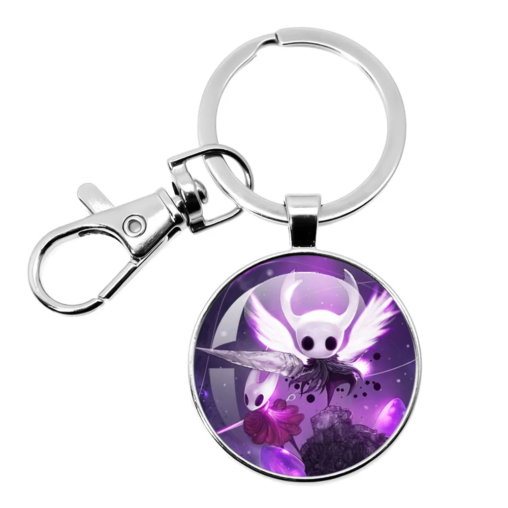 Hollow Knight Glass Keychain