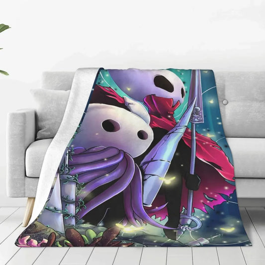 Hollow Knight Fleece Baby Blanket