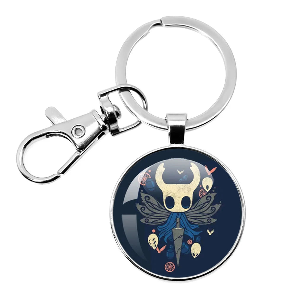 Hollow Knight Glass Keychain