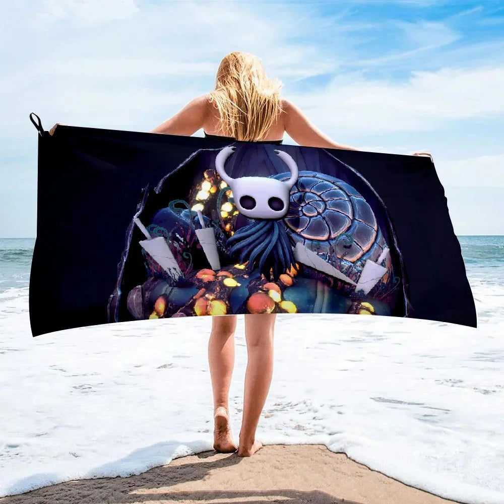 Hollow Knight Black Bath Towel