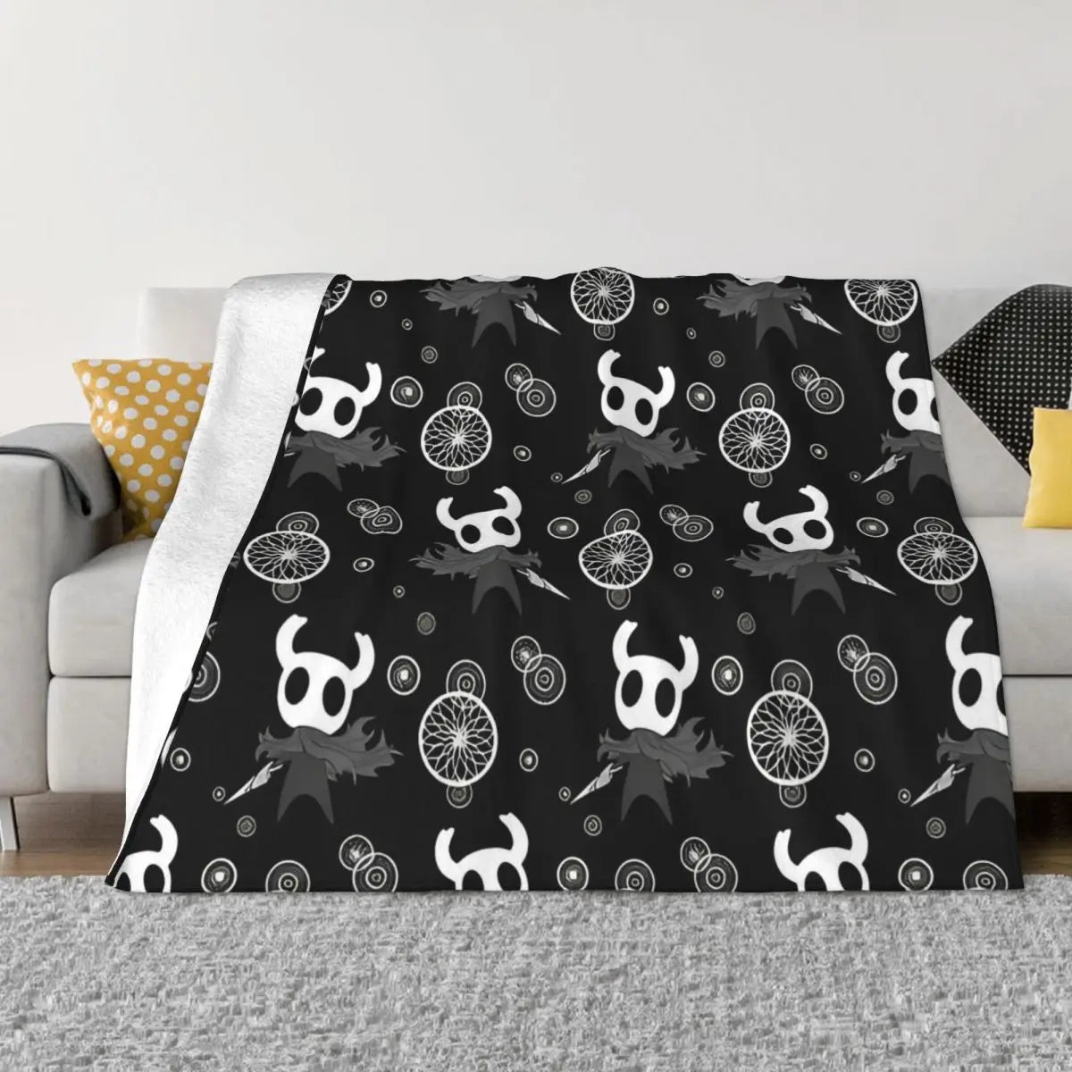 Hollow Knight Coral Fleece Blanket