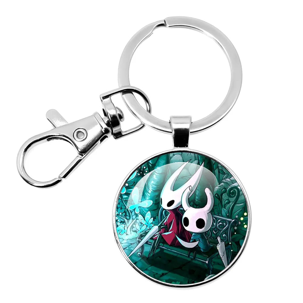 Hollow Knight Glass Keychain