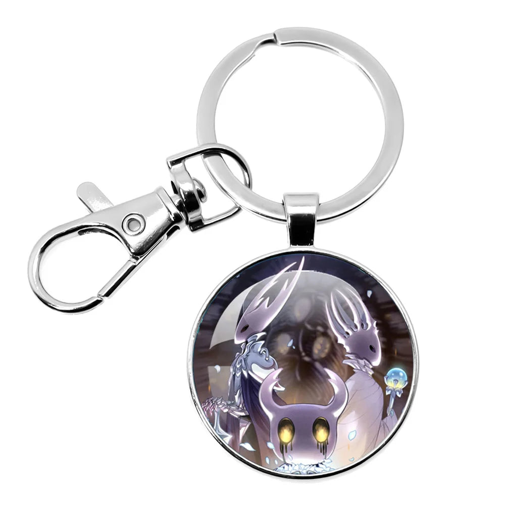 Hollow Knight Glass Keychain